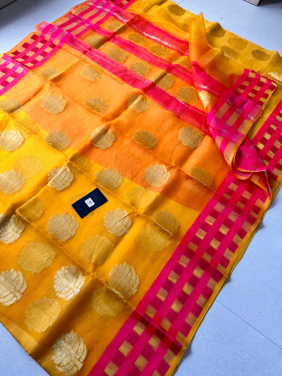 Pure Weaved Organza Silk Saree