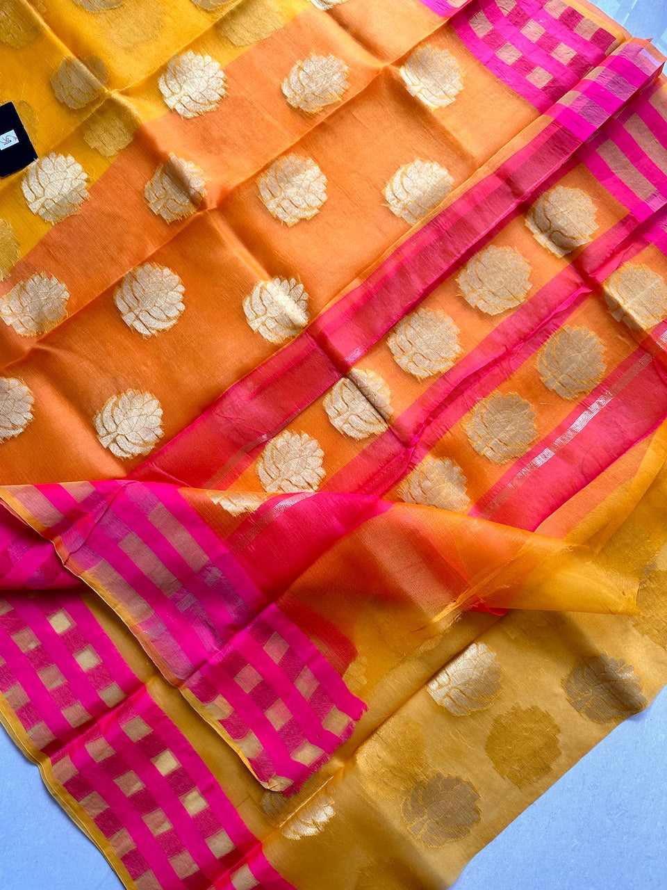 Pure Weaved Organza Silk Saree