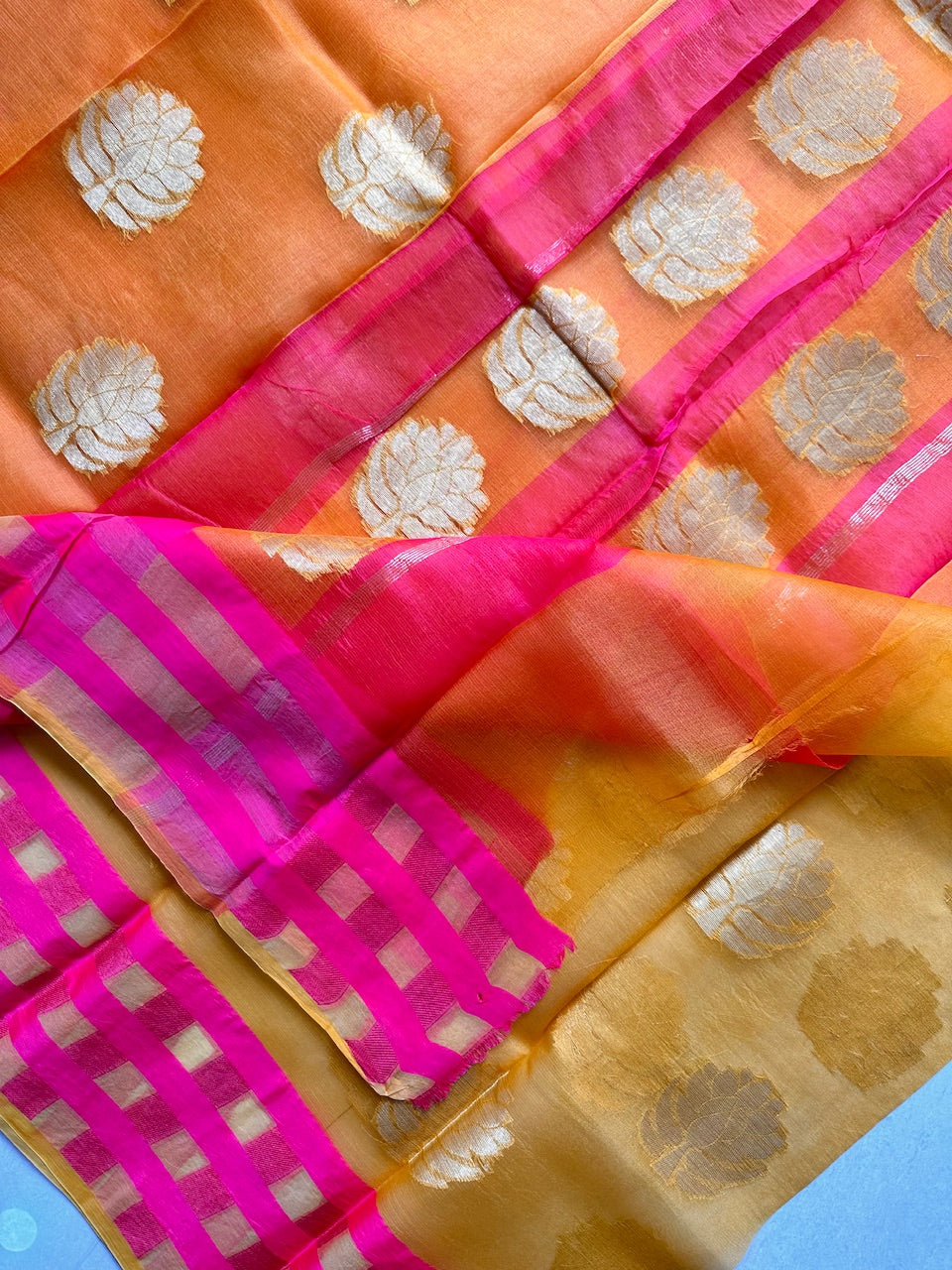 Pure Weaved Organza Silk Saree