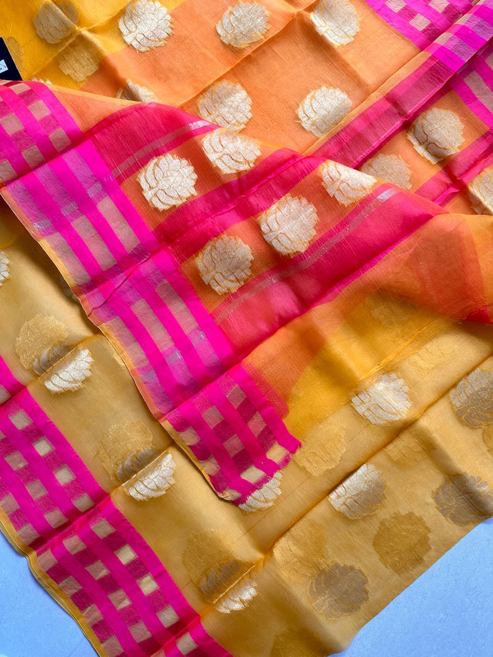 Pure Weaved Organza Silk Saree