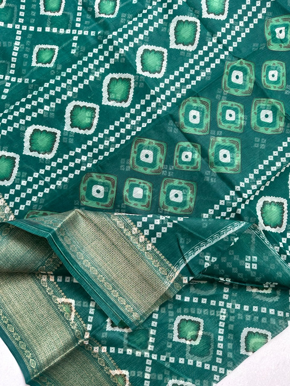 Printed Soft Cotton Saree