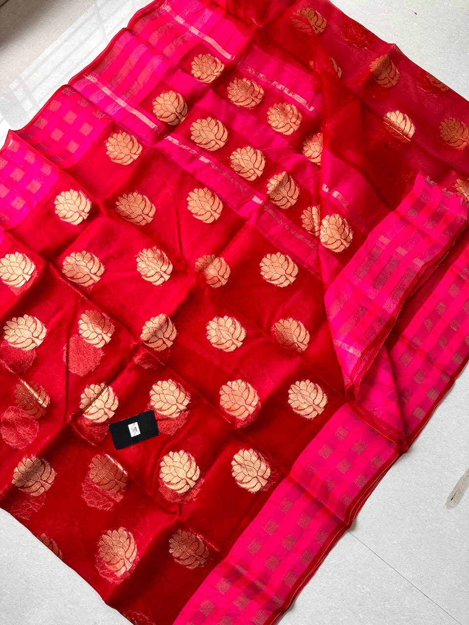 Pure Weaved Organza Silk Saree