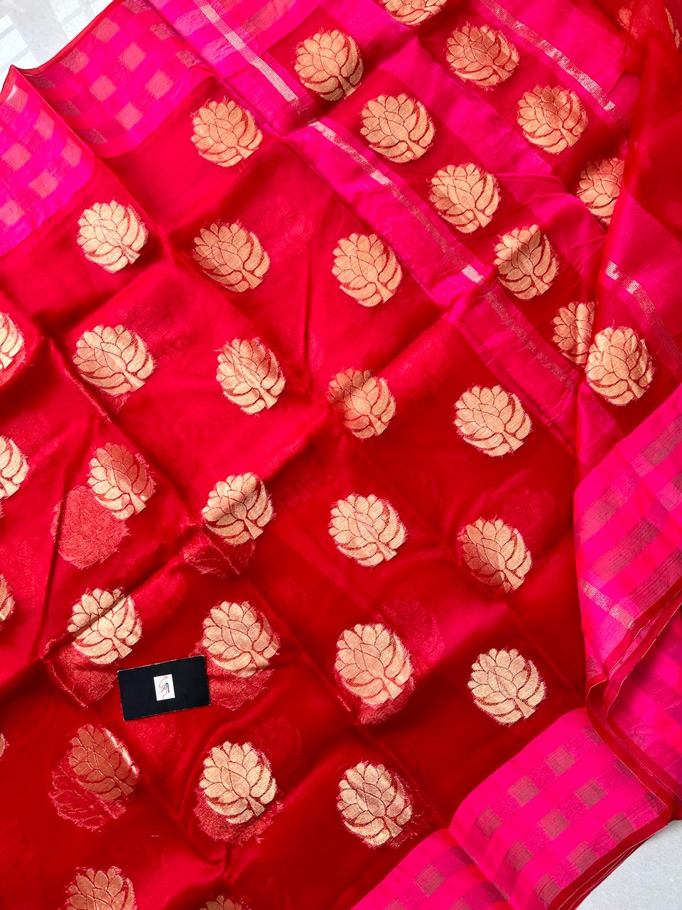 Pure Weaved Organza Silk Saree