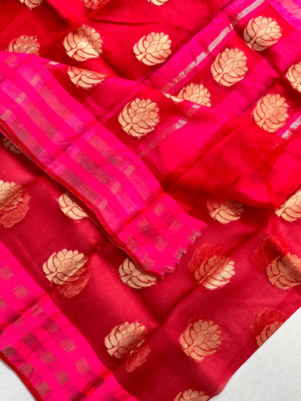 Pure Weaved Organza Silk Saree