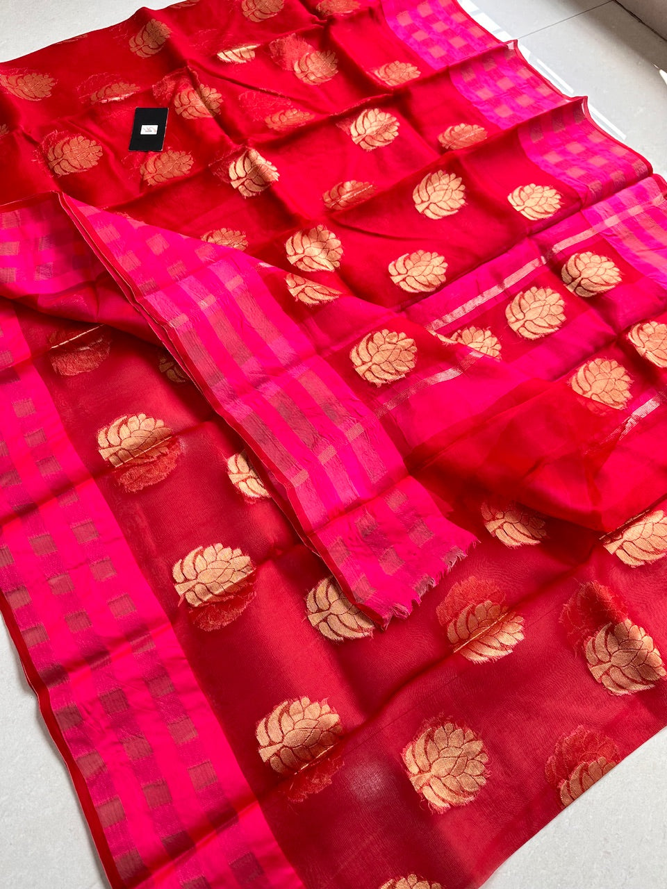 Pure Weaved Organza Silk Saree