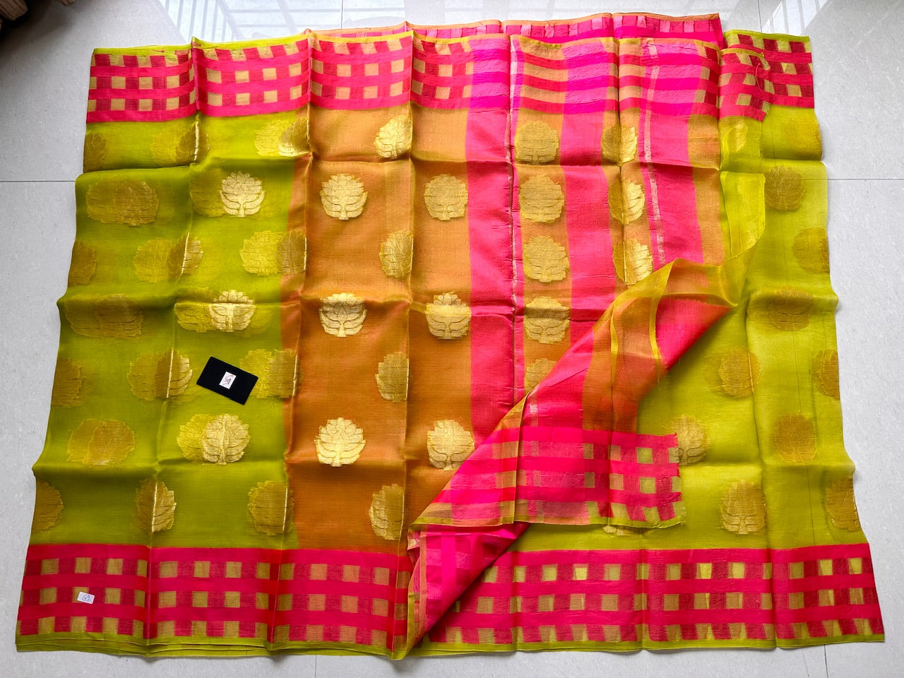 Pure Weaved Organza Silk Saree