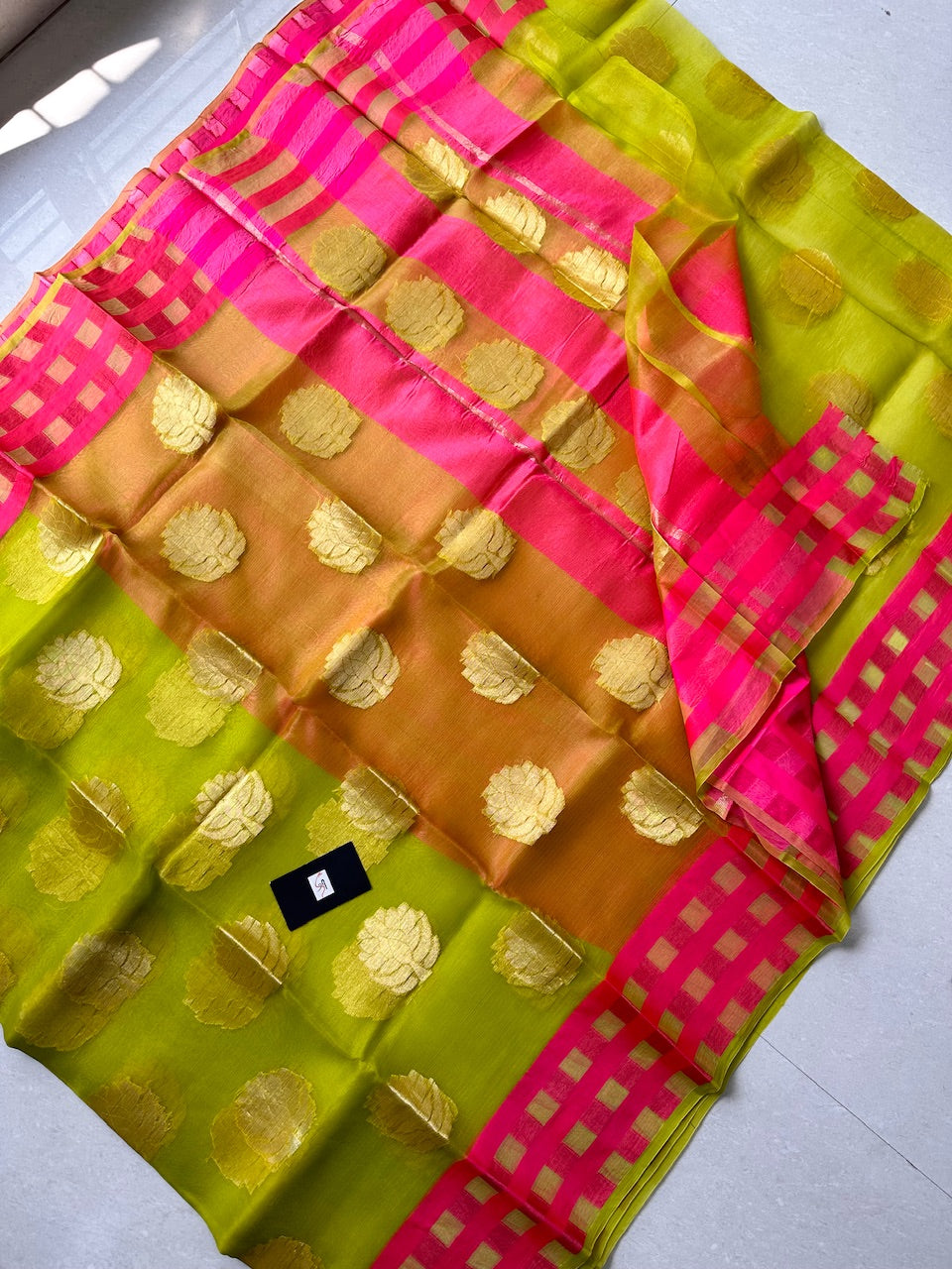 Pure Weaved Organza Silk Saree