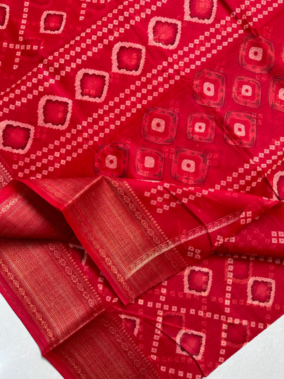 Printed Soft Cotton Saree