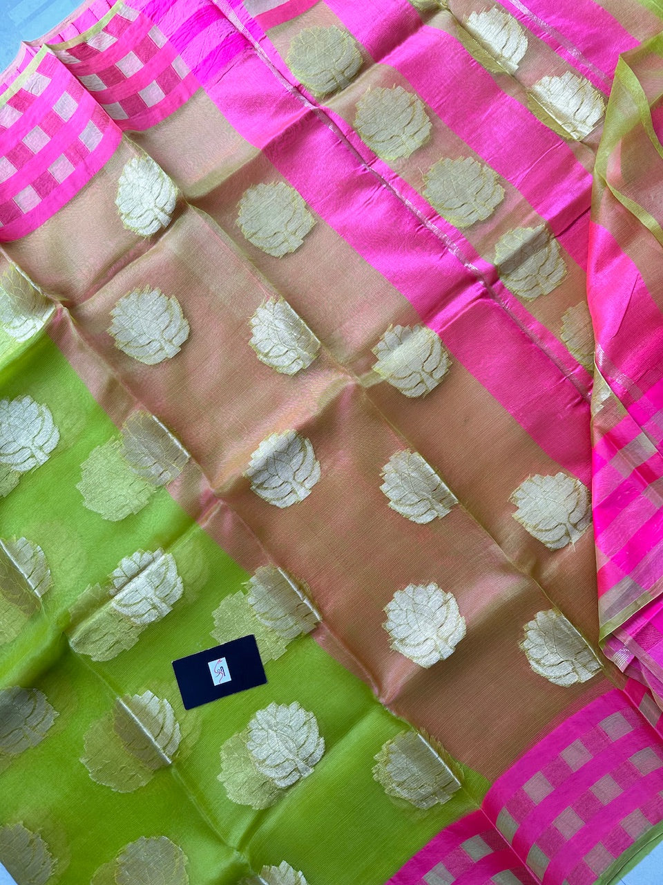 Pure Weaved Organza Silk Saree