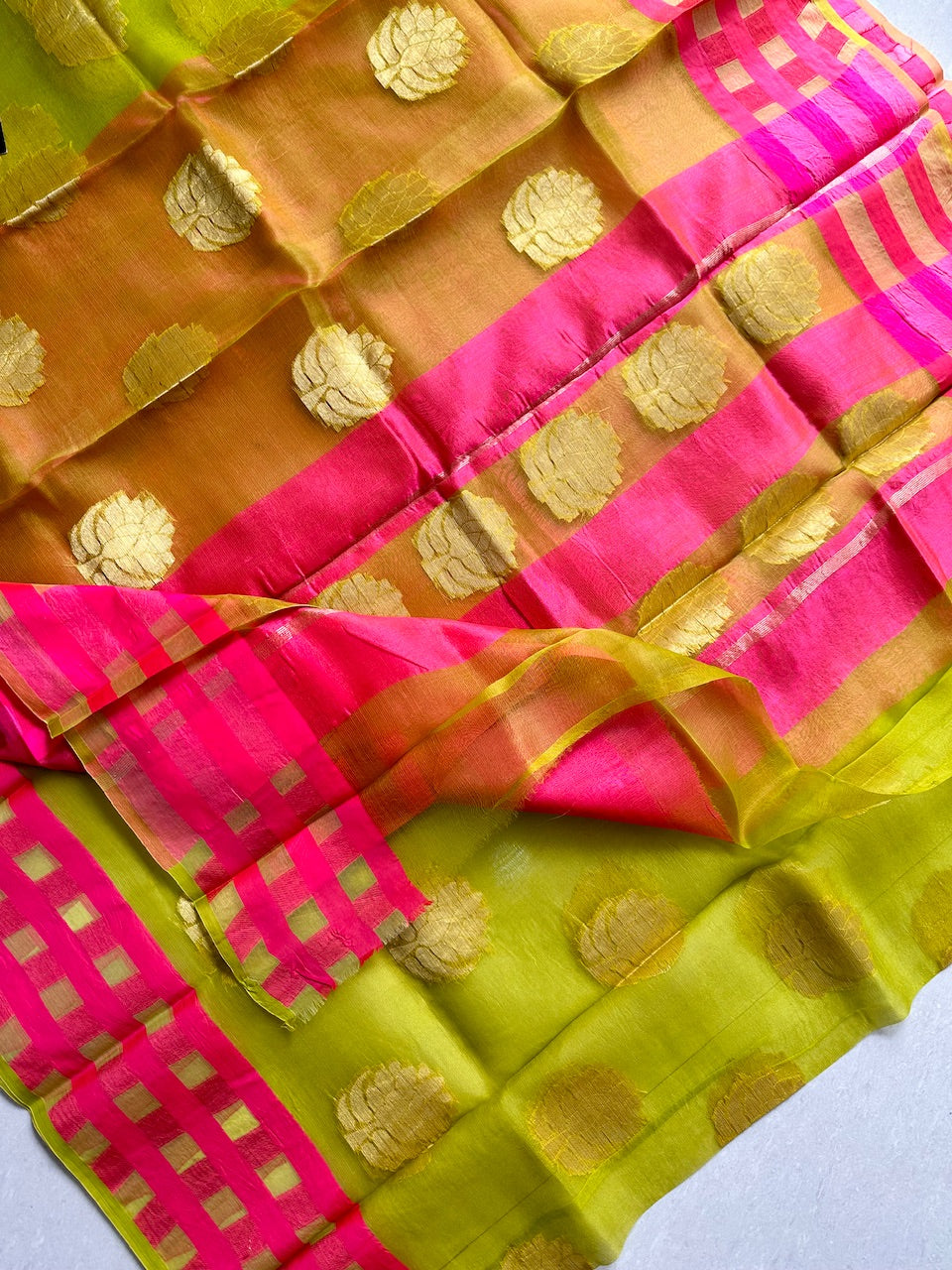 Pure Weaved Organza Silk Saree