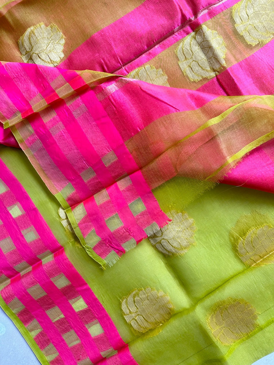 Pure Weaved Organza Silk Saree