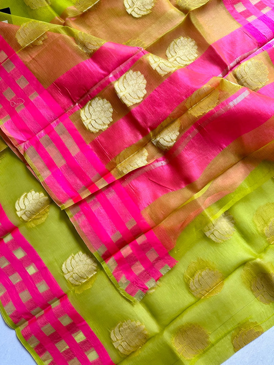 Pure Weaved Organza Silk Saree