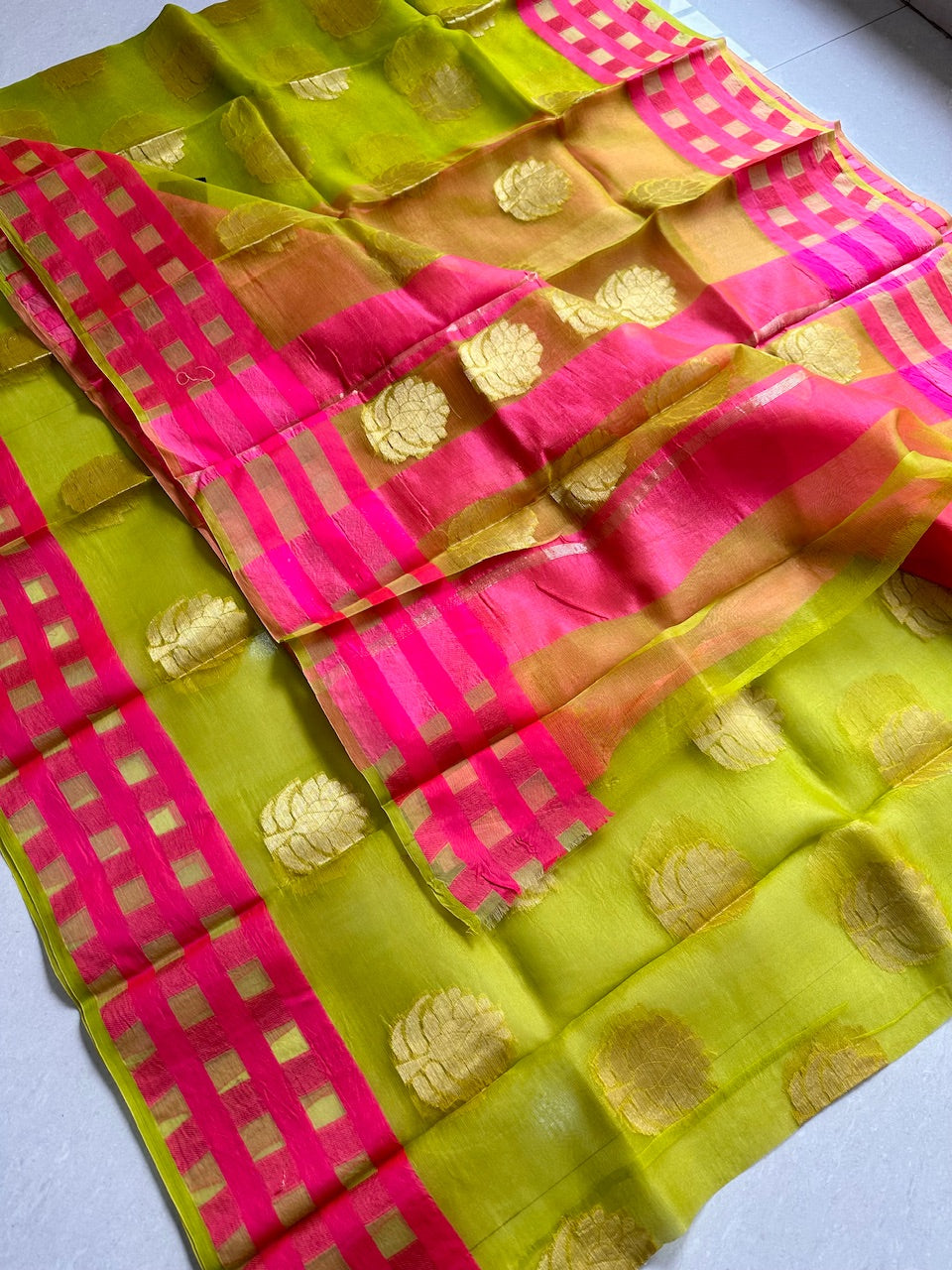 Pure Weaved Organza Silk Saree