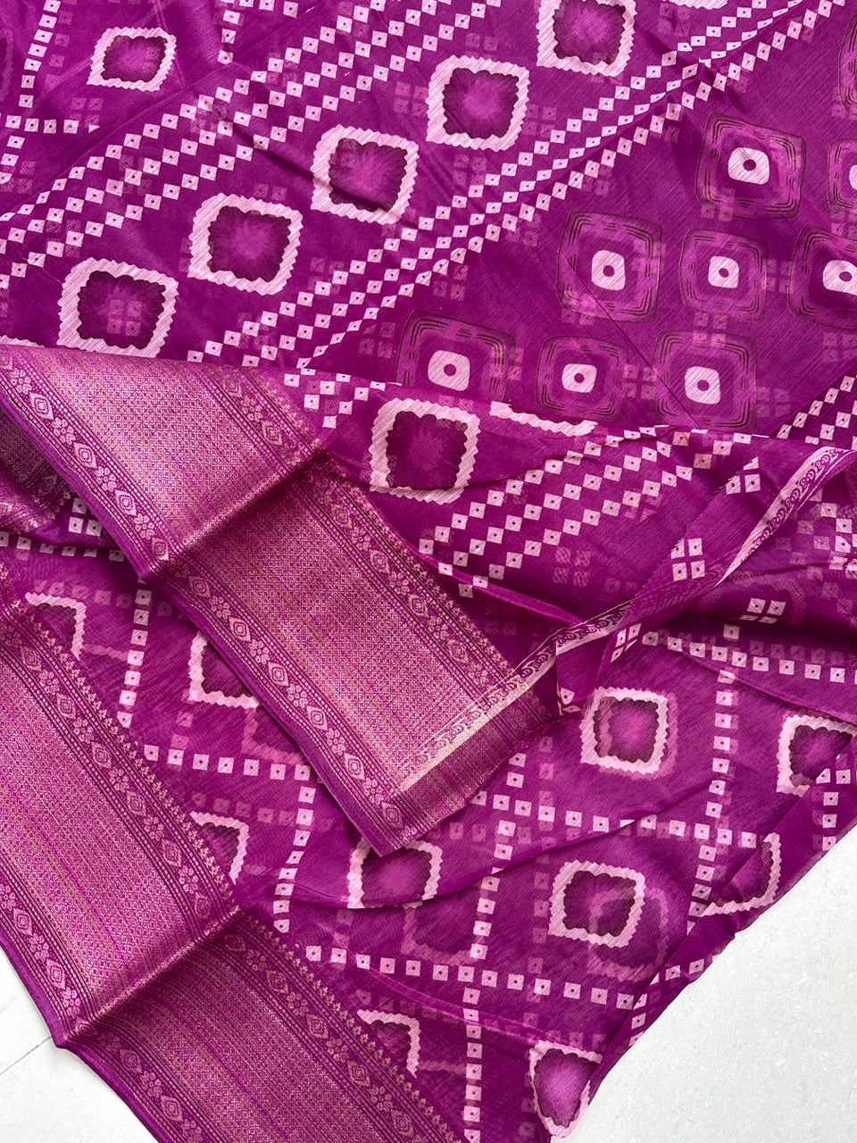 Printed Soft Cotton Saree