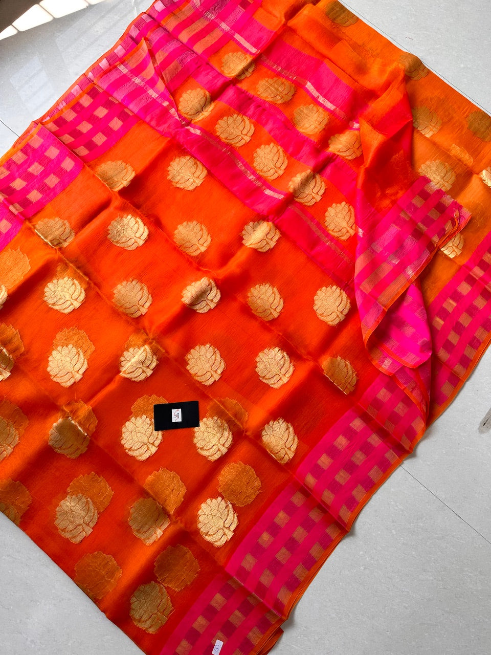 Pure Weaved Organza Silk Saree