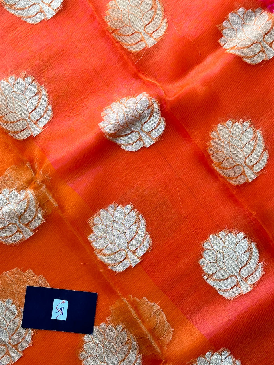 Pure Weaved Organza Silk Saree