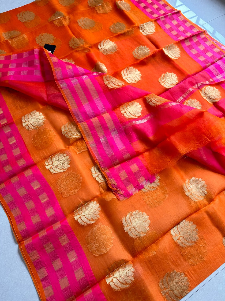 Pure Weaved Organza Silk Saree