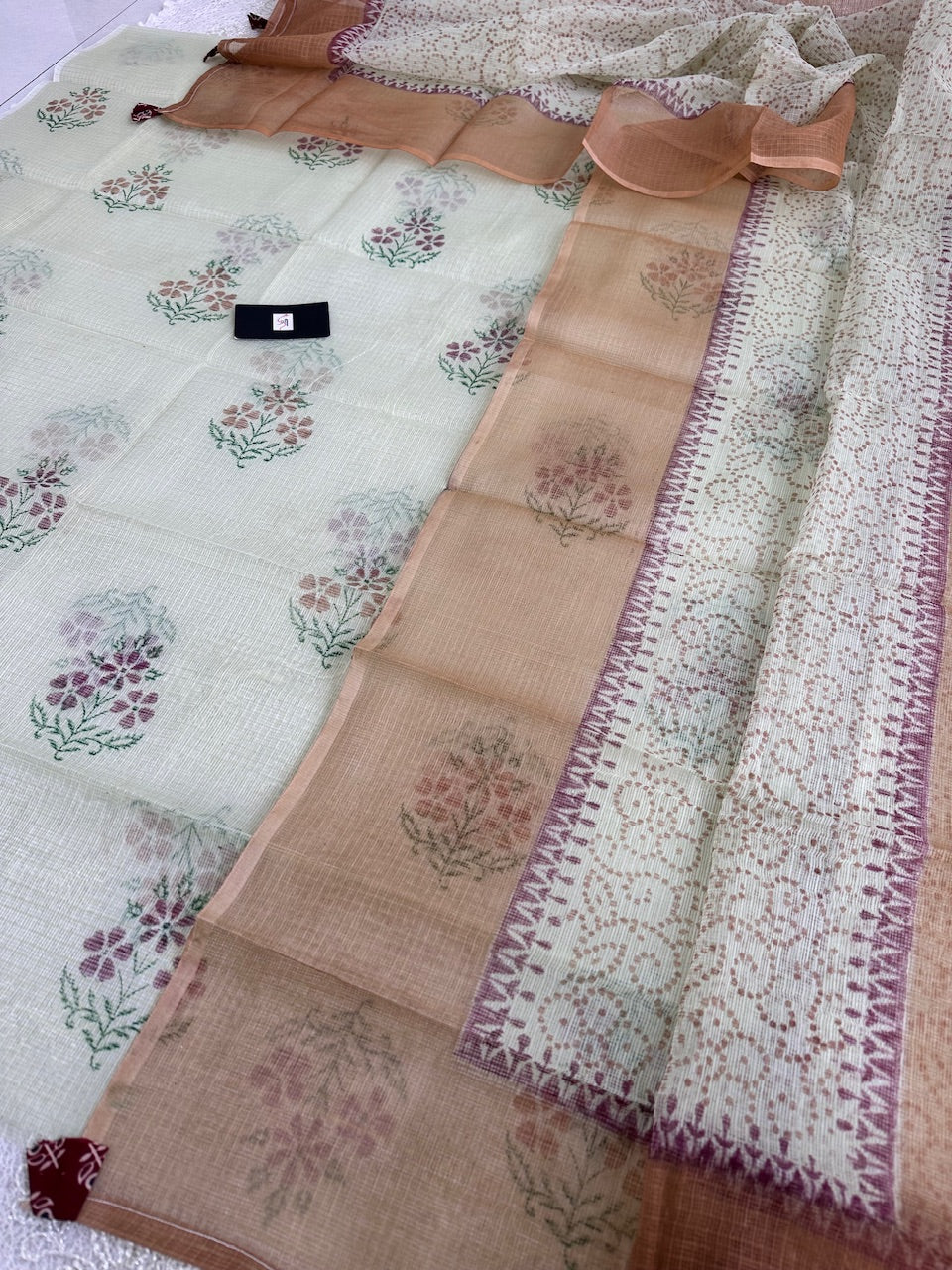 HandBlock Printed Kota Cotton Top N Dupatta