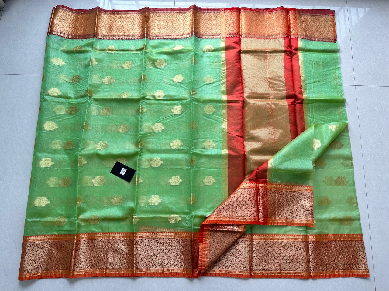 Pure Weaved Organza Silk Saree