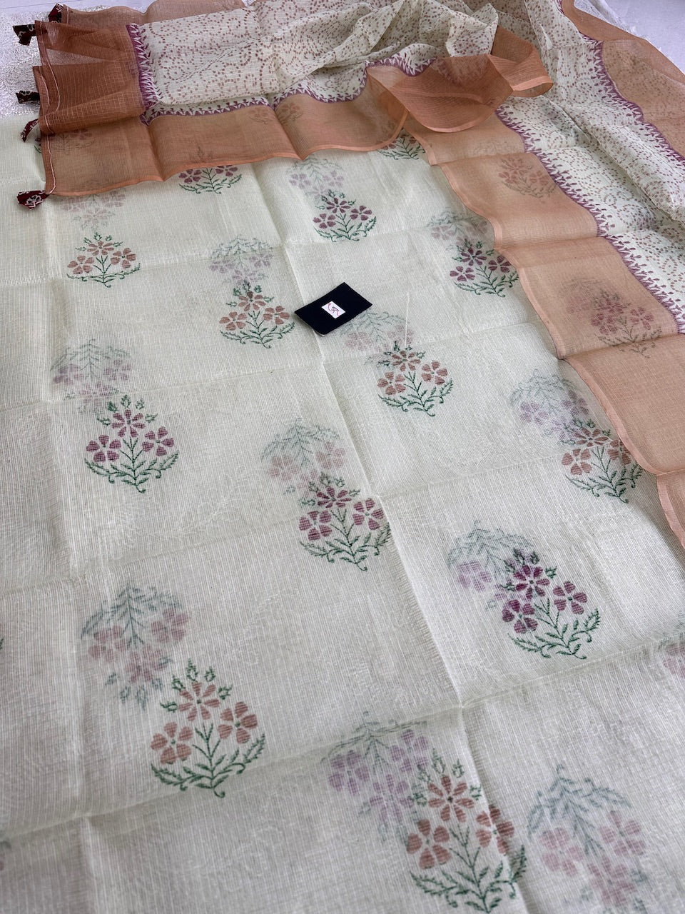 HandBlock Printed Kota Cotton Top N Dupatta