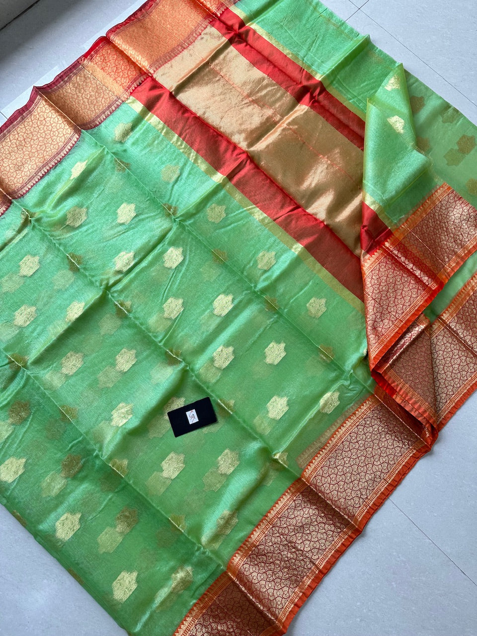 Pure Weaved Organza Silk Saree