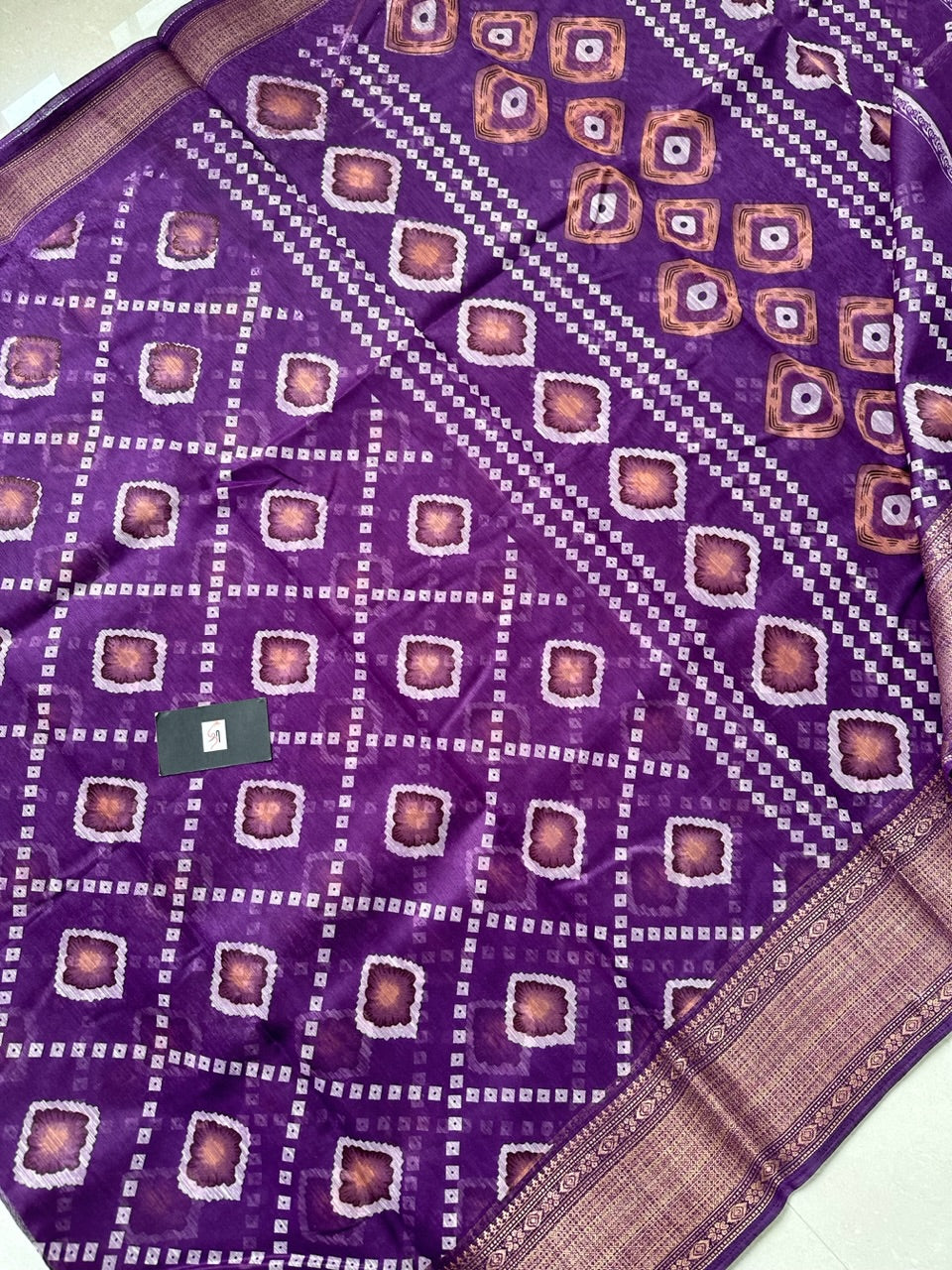 Printed Soft Cotton Saree