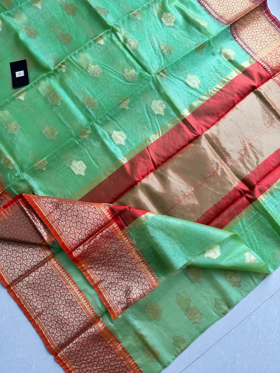 Pure Weaved Organza Silk Saree