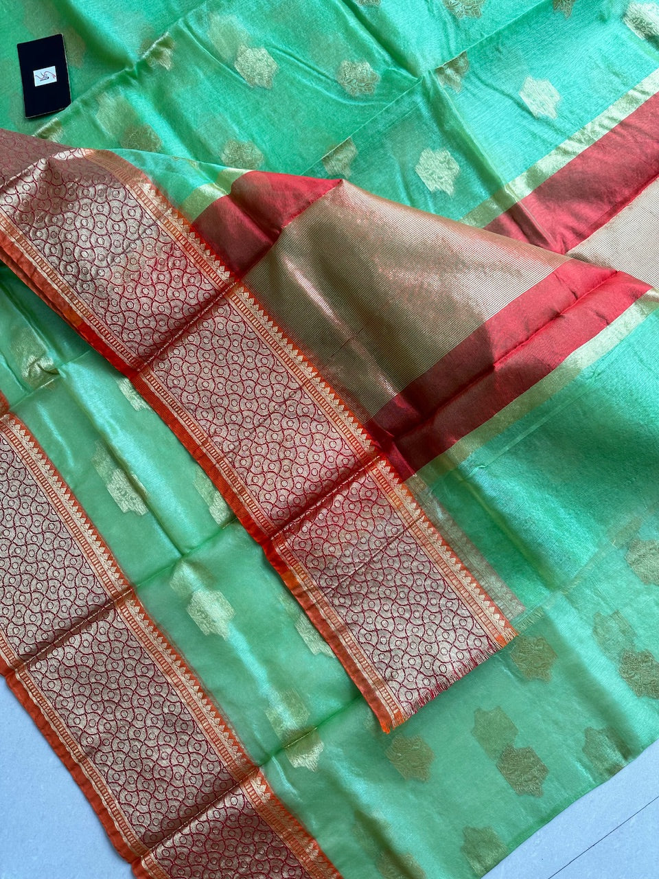 Pure Weaved Organza Silk Saree