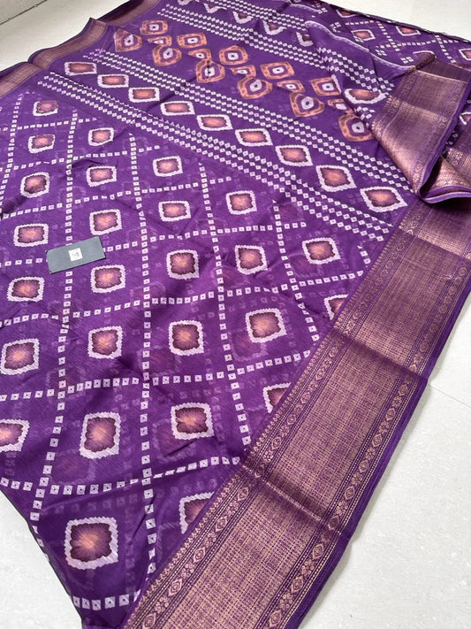 Printed Soft Cotton Saree