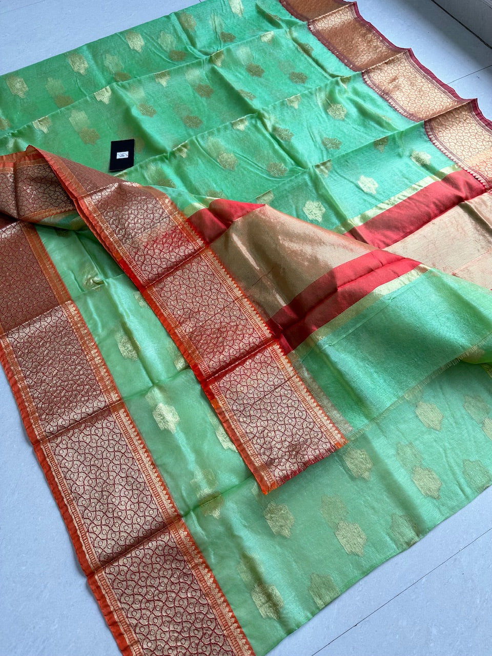 Pure Weaved Organza Silk Saree