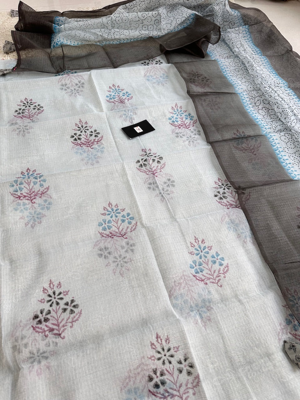 HandBlock Printed Kota Cotton Top N Dupatta