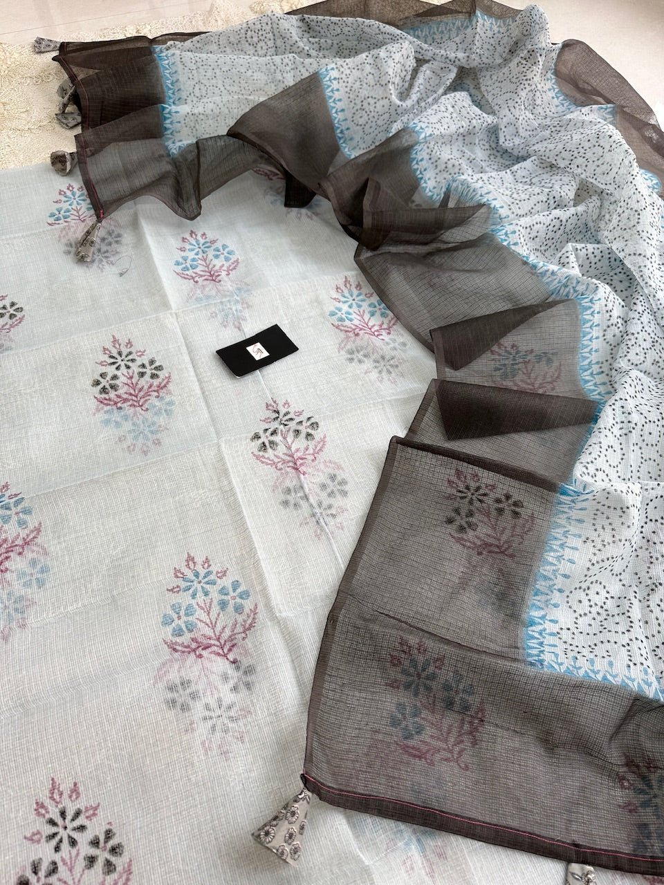 HandBlock Printed Kota Cotton Top N Dupatta