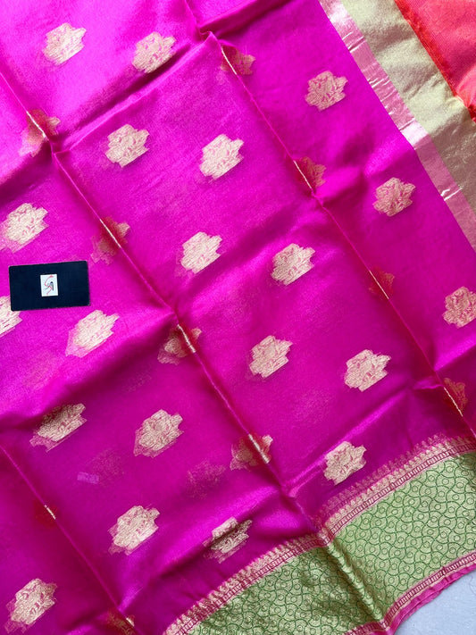 Pure Weaved Organza Silk Saree