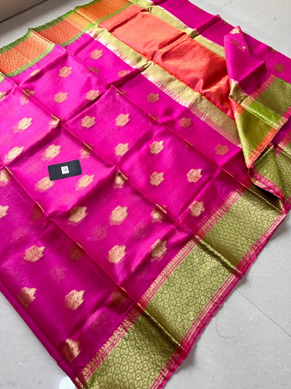 Pure Weaved Organza Silk Saree