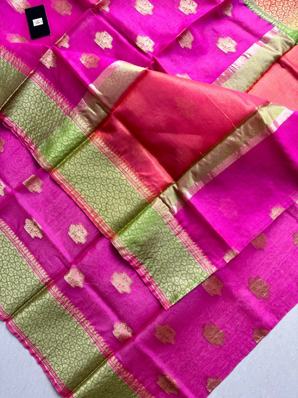 Pure Weaved Organza Silk Saree