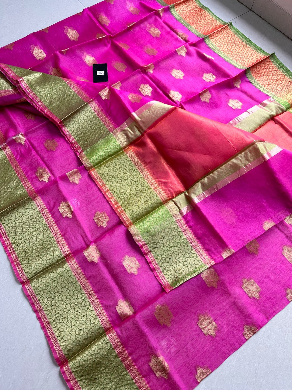 Pure Weaved Organza Silk Saree