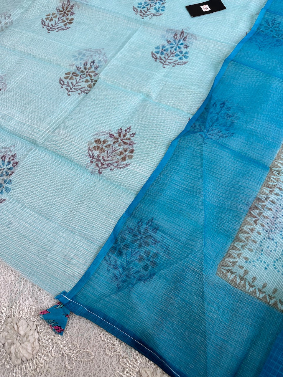 HandBlock Printed Kota Cotton Top N Dupatta