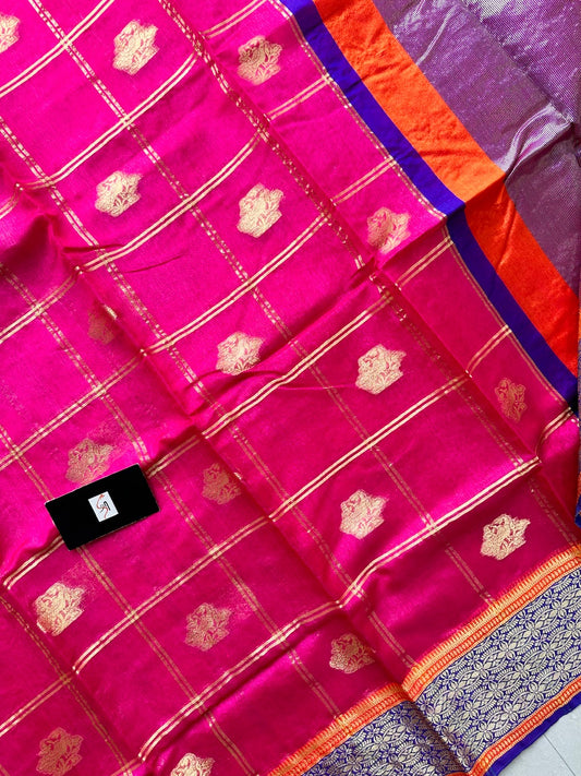 Pure Weaved Organza Silk Saree