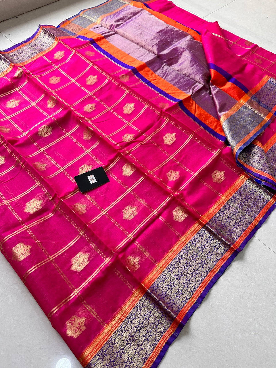 Pure Weaved Organza Silk Saree