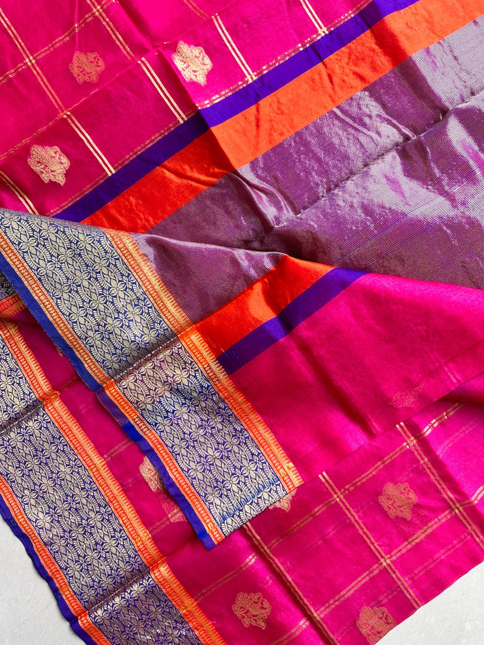 Pure Weaved Organza Silk Saree