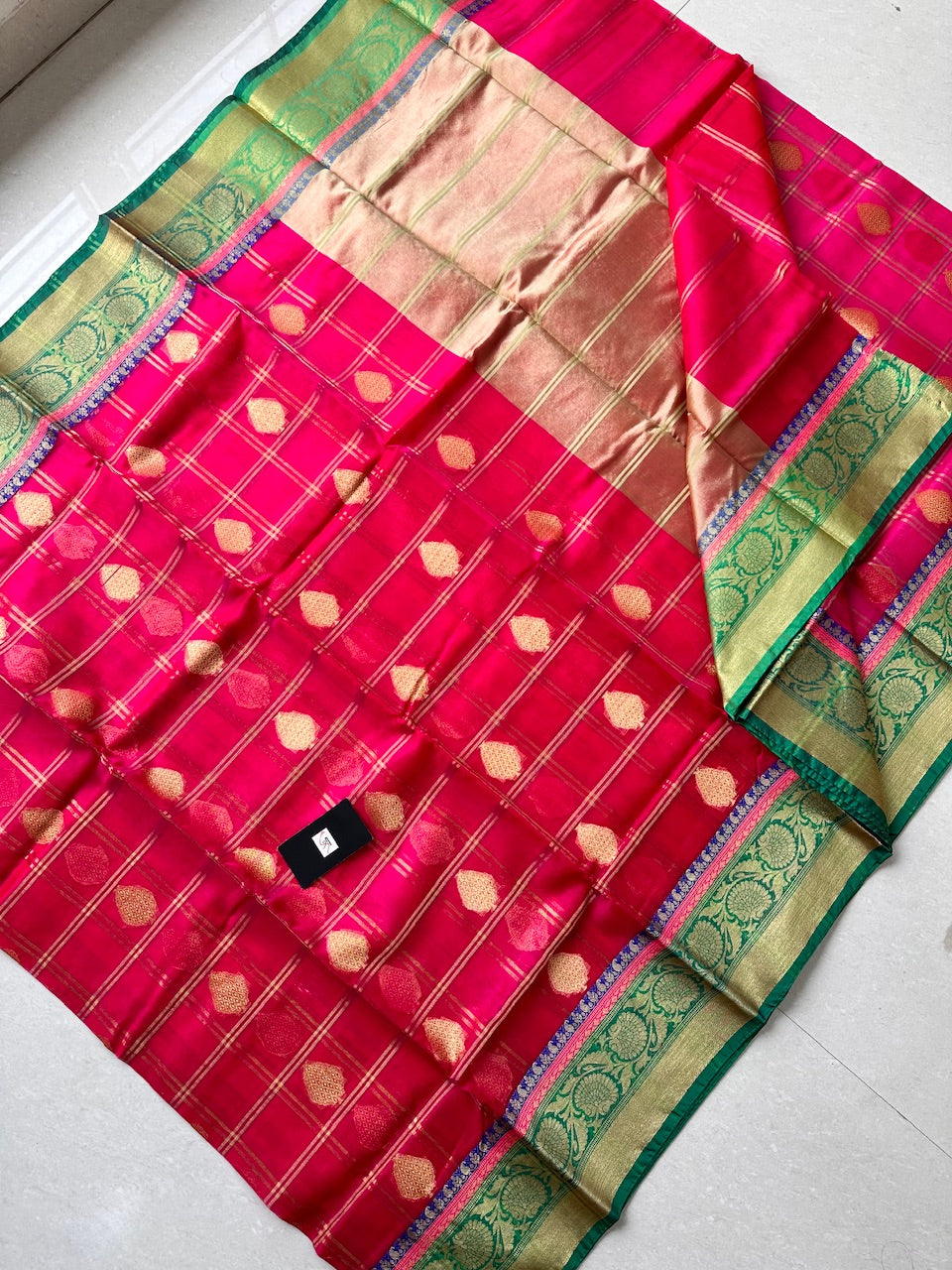 Pure Weaved Organza Silk Saree