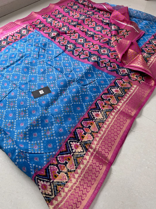 Printed Soft Cotton Saree