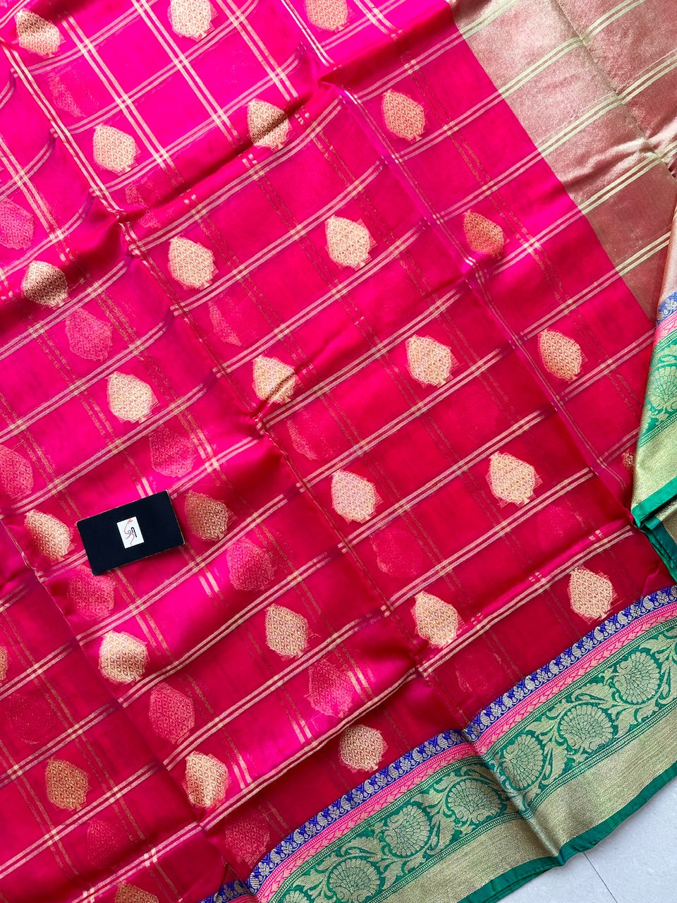 Pure Weaved Organza Silk Saree