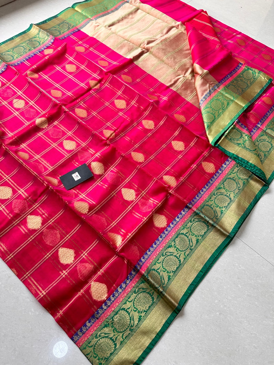 Pure Weaved Organza Silk Saree