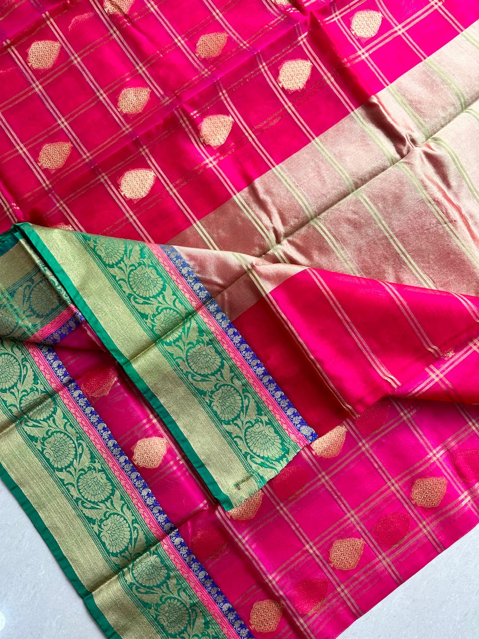 Pure Weaved Organza Silk Saree