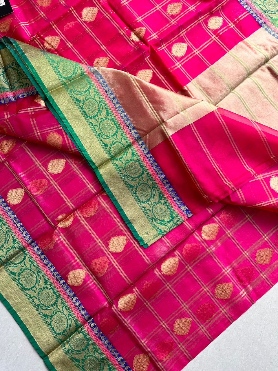 Pure Weaved Organza Silk Saree