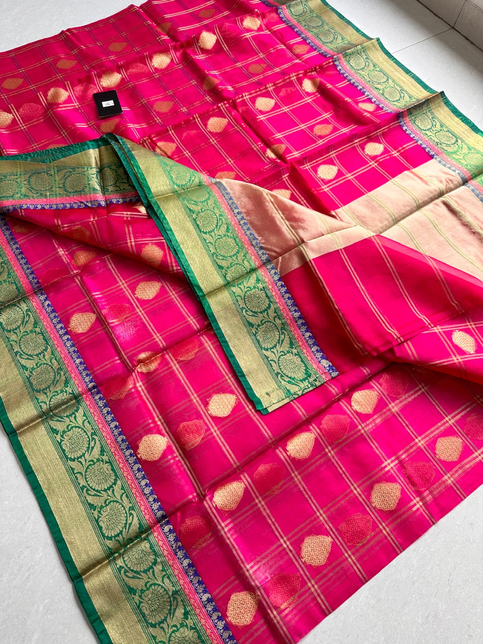 Pure Weaved Organza Silk Saree