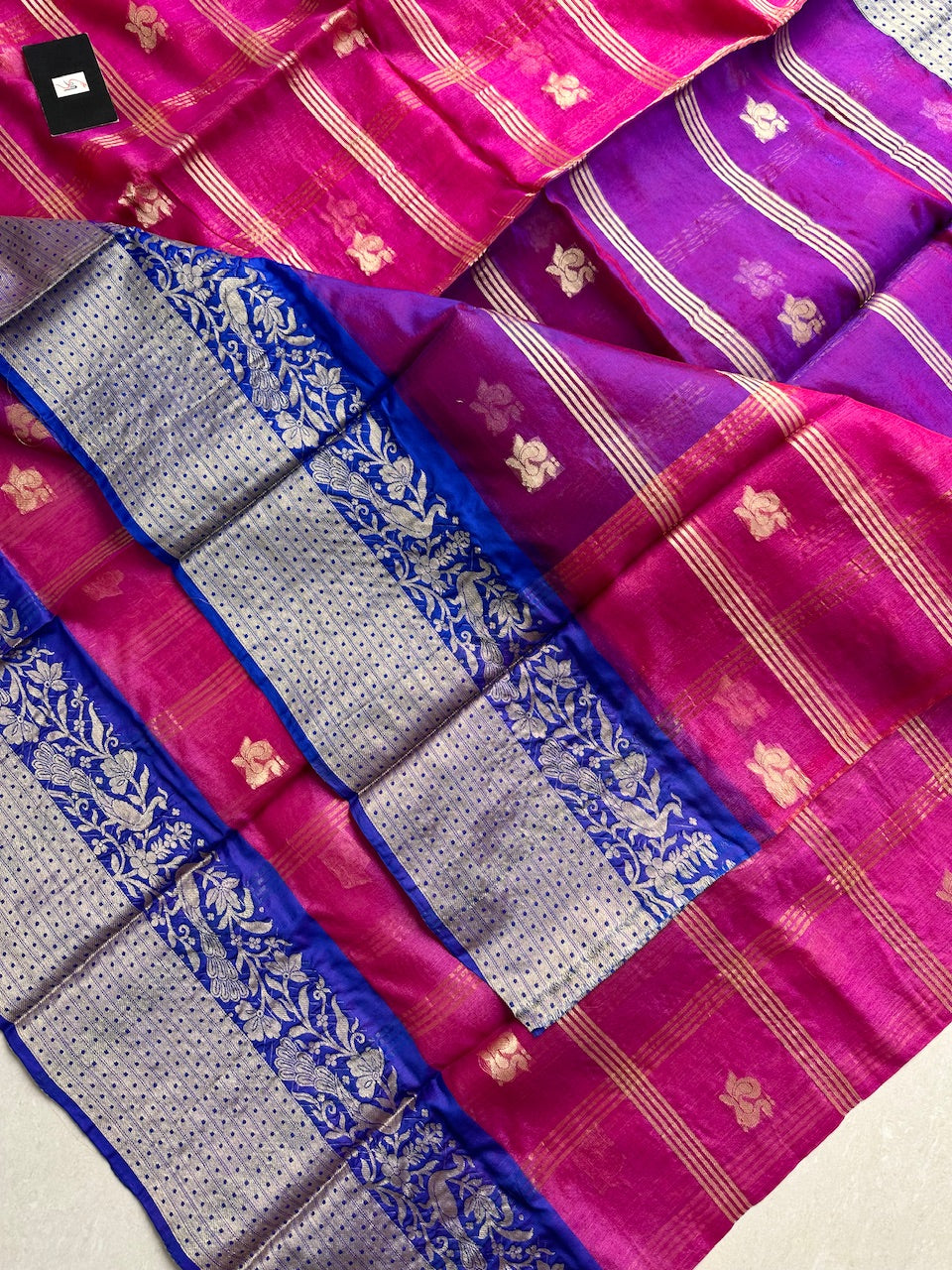 Pure Weaved Organza Silk Saree