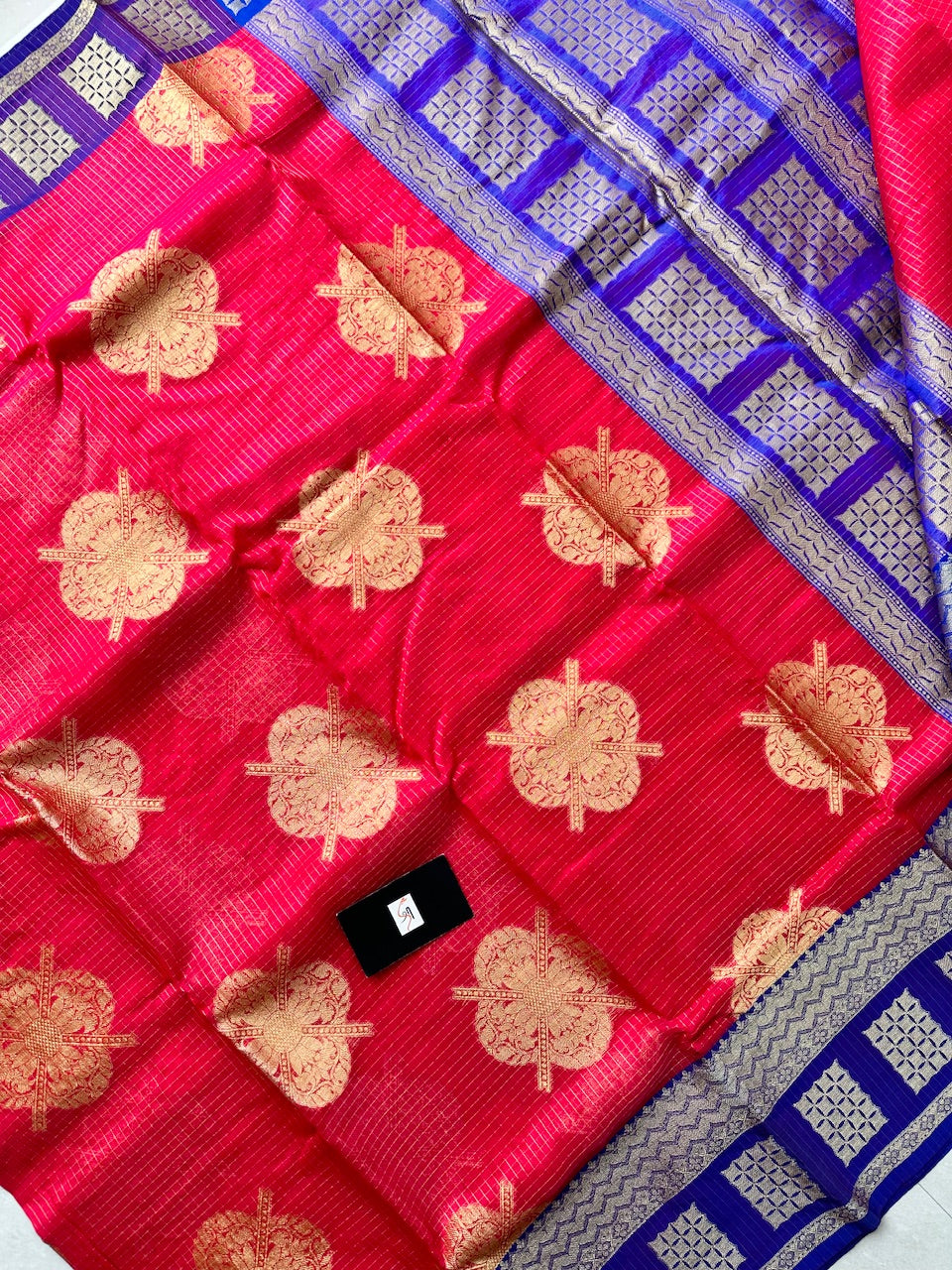 Pure Weaved Organza Silk Saree