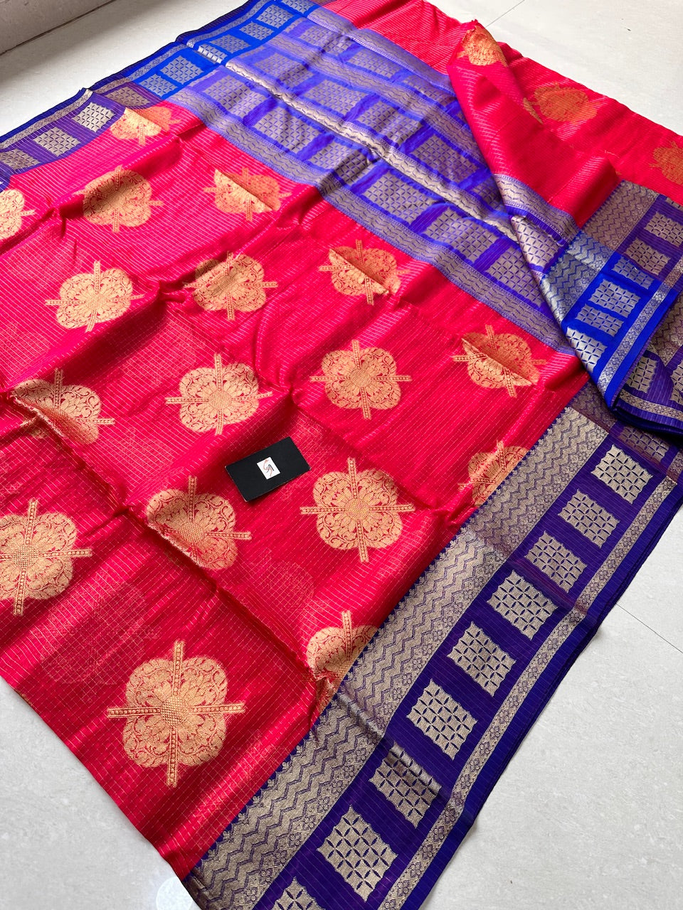 Pure Weaved Organza Silk Saree